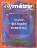 Asymétries 1 : Analyses de l'actualité internationale