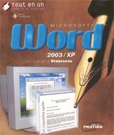 Word 2003 XP Microsoft  Tout en un: théorie et pratique