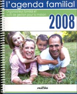 L'agenda familial 2008