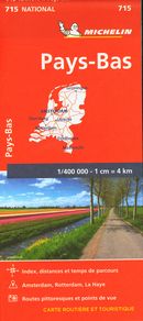 Pays-Bas 715 - Carte Nationale N.E.