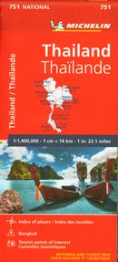 Thaïlande 751 - Carte Nationale N.E.