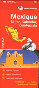 Mexique 765 - Carte Nationale