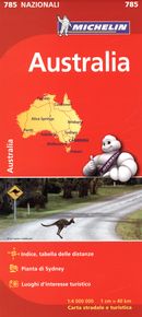 Australia 785 - Carte nat. N.E.
