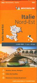 Italie Nord-Est 562 - Carte régionale N.E.