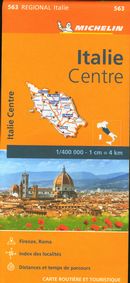 Italie Centre 563 - Carte régionale N.E.