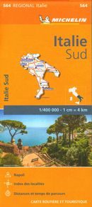 Italie Sud 564 - Carte régionale N.E.