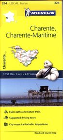 Charente, Charente-Maritime 324  Carte ville local N.E.