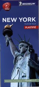 New York - Plan de ville plastifié