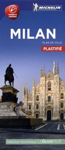 Milan : Plan de ville plastifié