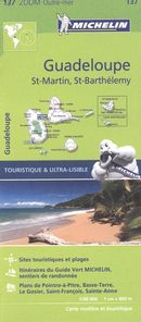 Guadeloupe - St-Martin, St-Barthélemy 137 - Carte zoom N.E.