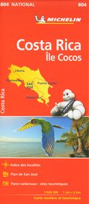 Costa Rica - Ile Cocos 804 - Carte Nationale N.E.