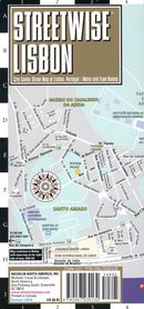 Streetwise Lisbon Map