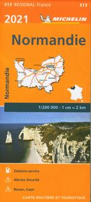 Normandie 513 - Carte régionale 2021