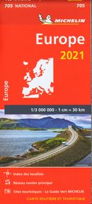 Europe 705 - Carte Nationale 2021