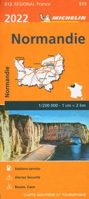 Normandie 513 - Carte Régionale