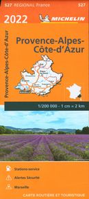 Provence - Alpes - Côte d'Azur 527 - Carte Régionale