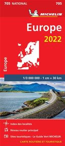 Europe 705 - Carte Nationale 2022