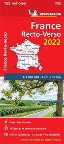 France 722 Recto-Verso - Carte Nationale 2022