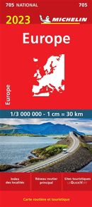 Europe 705 - Carte Nationale 2023