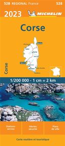 Corse 528 - Carte Régionale 2023