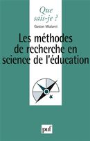 Les méthodes de recherche en science de l'éducation
