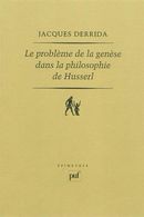 Le problème de la genèse dans la philosophie de Husserl