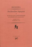 Recherches logiques 02 : V1 - Recherches I et II N.éd.