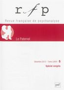 Revue française de psychanalyse No. 77/2013-5 - Le paternel