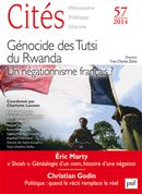 Cités No. 57/2014 - Génocide des Tutsi du Rwanda