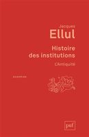 Histoire des institutions - L'antiquité