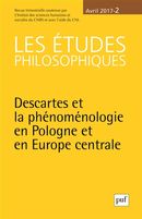 Les études philosophiques 2017/2 - Descartes et la phénoménologie en Pologne et en Europe centrale