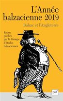 L'année balzacienne 2019 - Balzac et l'Angleterre