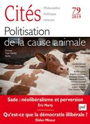 Cités No. 79/2019 - Politisation de la cause animale