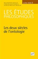 Les études philosophiques No. 3/2020 - Les deux siècles de l'ontologie
