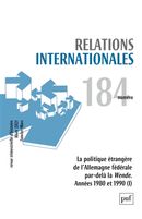 Relations internationales no. 184/2021