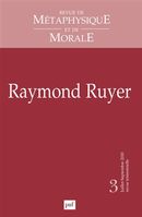 Revue de métaphysique et de morale No. 3/2020 - Raymond Ruyer