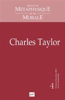 Revue de métaphysique et de morale No. 4/2020 - Charles Taylor