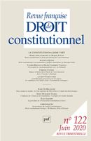 Revue française de droit constitutionnel No. 122/2020