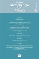 Revue de métaphysique et de morale No. 3/2021