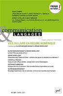 Communication & langages No. 207/2021 - Vies du livre en régime numérique