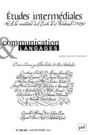 Communication & langages No. 207-209/2021 - Etudes intermédiales, à la rencontre de l'école de …