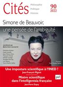 Cités N° 89/2022 - Simone de Beauvoir, une pensée de l'ambiguïté