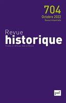 Revue historique 2022-4, n° 704