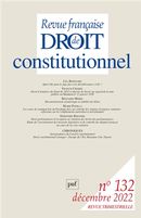 Revue française de droit constitutionnel No. 132/2022