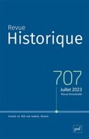 Revue historique 2023-3, no.707