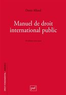 Manuel de droit international public - 10e édition