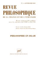 Revue philosophique de la France et de l'étranger 149-1