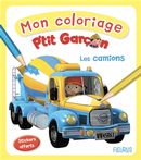 Mon coloriage P'tit Garçon : Les camions