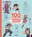 100 dessins manga en pas à pas