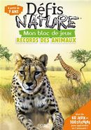 Bloc jeux - Défis nature - Records des animaux